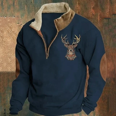 Darven™ | Nordic Deer Sweater
