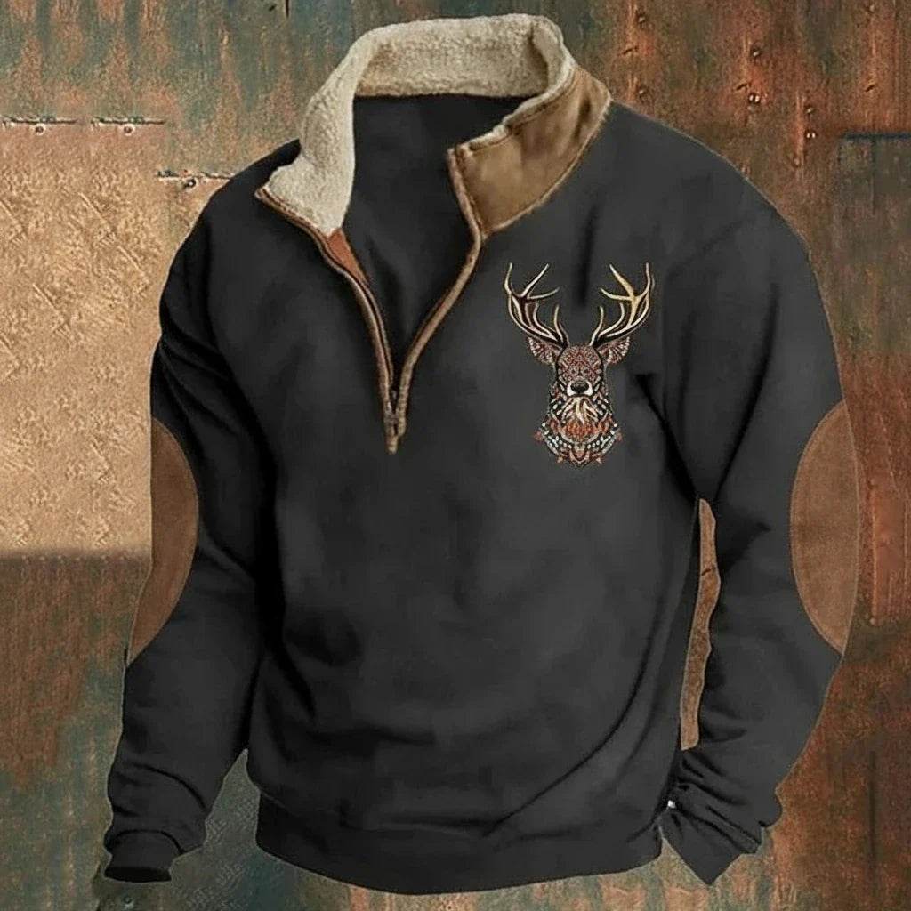 Darven™ | Nordic Deer Sweater